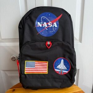 Mad Engine NASA black backpack